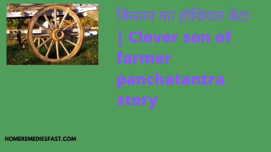 किसान-का-होशियार-बेटा-Clever-son-of-farmer-panchatantra-story