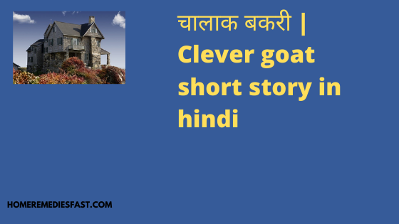 Clever goat short story in hindi