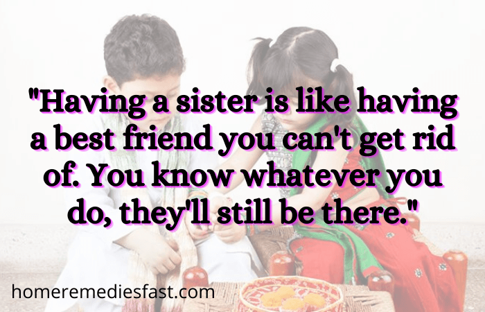 Raksha Bandhan Quotes For Sister
