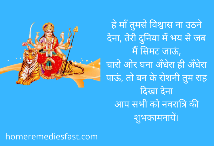 Navratri Quotes in Hindi  
