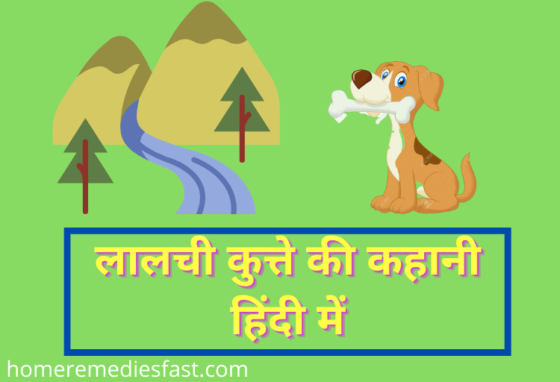Greedy Dog Story in Hindi Written