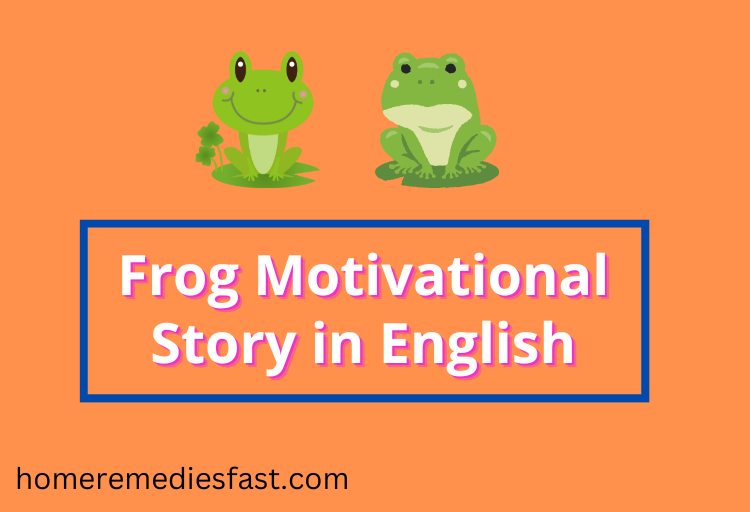 Frog Motivational Story in English